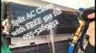 emergency ac services 055-5269352 free gas fill split clean repair maintenance handyman work cheap f